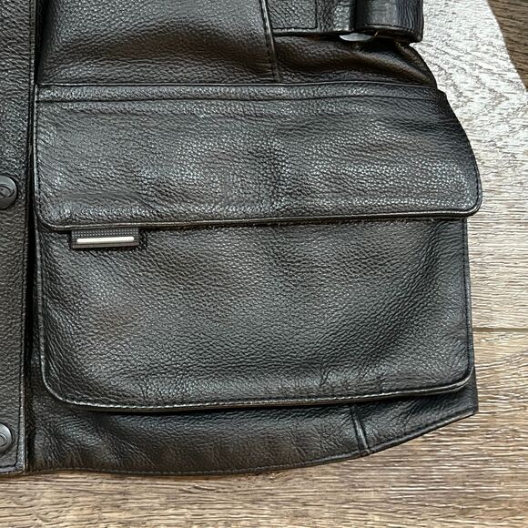 Fieldsheer FS Black Leather Padded Motorcycle Riding Jacket - Women's 8 - Picture 3 of 12